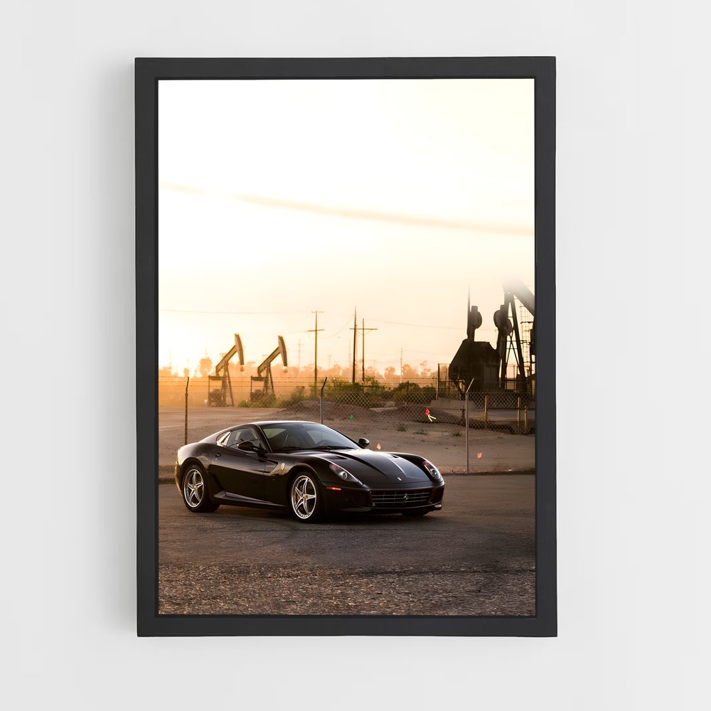 Poster Mirage de Vitesse – affiche Ferrari (vue 2)